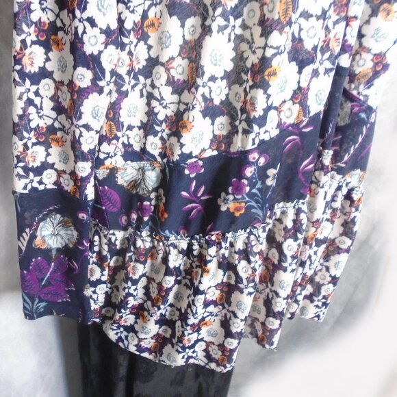 Free People Loose Mesh Tunic Top with Fabulous Sleeves - Picture 6 of 11